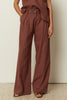 MAROON WIDE LEG PANTS