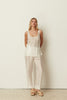 WHITE SHEER PANTS
