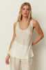 WHITE SHEER TOP
