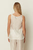 WHITE SHEER TOP