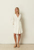 WHITE OVERSIZED KIMONO SHIRT