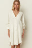 WHITE OVERSIZED KIMONO SHIRT