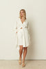 WHITE OVERSIZED KIMONO SHIRT