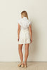 WHITE SHORT PAREO