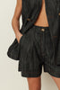 BLUE DENIM SHORTS
