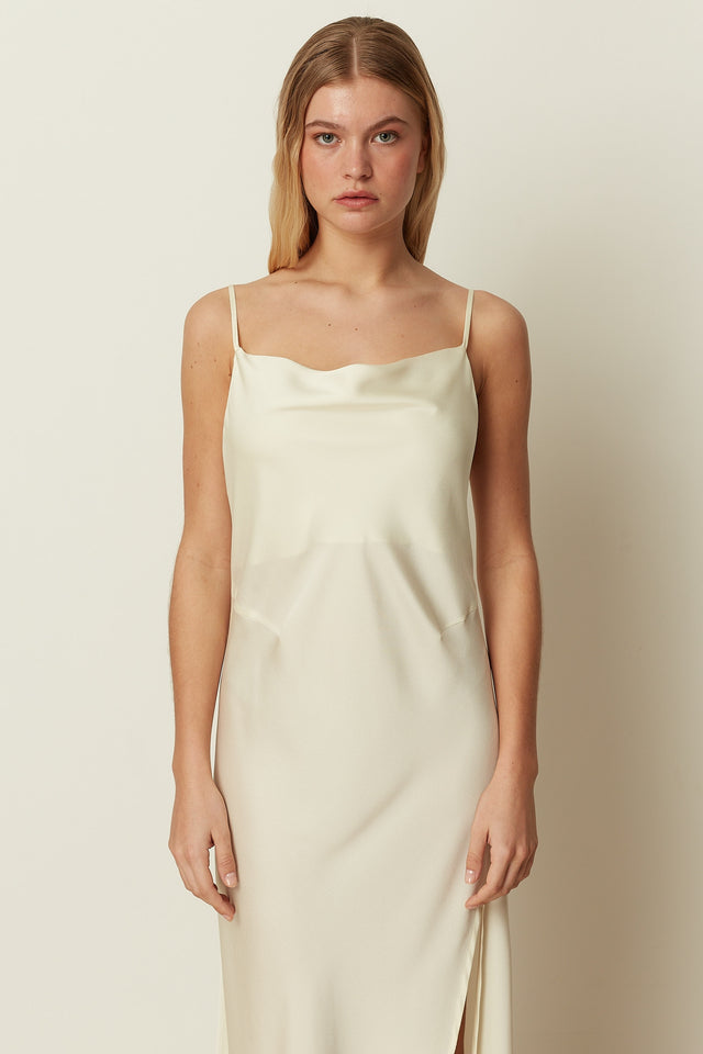 CREAM OPHELIA DRESS