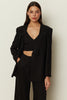 BLACK STATEMENT BLAZER
