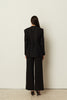 BLACK STATEMENT PANTS
