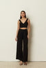BLACK STATEMENT PANTS