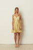 YELLOW DIVOTE MINI DRESS
