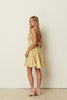 YELLOW DIVOTE MINI DRESS