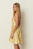 YELLOW DIVOTE MINI DRESS