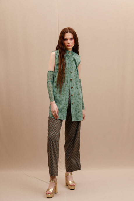 Wyome shirt printed mint