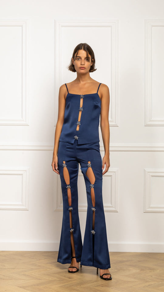 CIARA DAISY PANTS BLUE