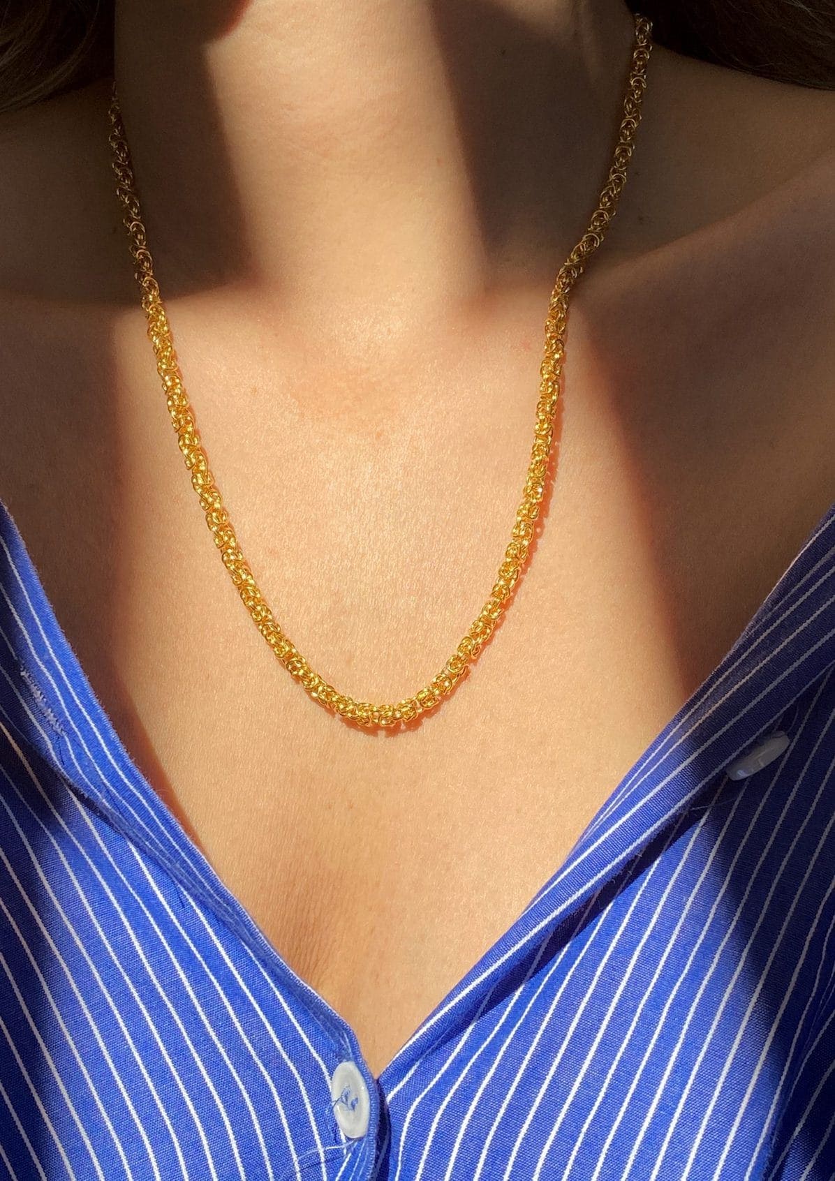 Theodora Woven Chain 50cm
