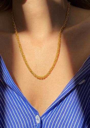 Theodora Woven Chain 50cm