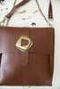 "WHOLE OF THE MOON" BROWN bronze SHOULDER BAG